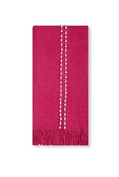 James Lakeland Women's Pink / Purple Pearl Pink Scarf In Pink/purple