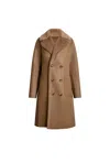 James Lakeland Women's Reversible Brown Coat In Brown