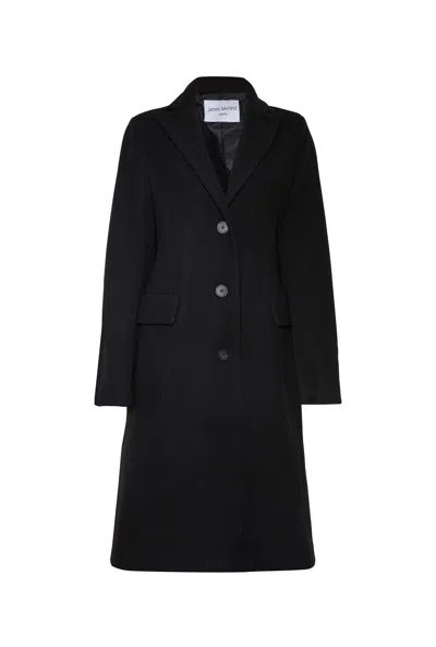 James Lakeland Women's Three Button Coat Black