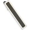 James Michael Black Insert Tie Bar In Black