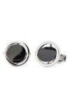 James Michael Spin Cuff Links In Black