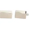 James Michael Wave Cuff Links In Silver