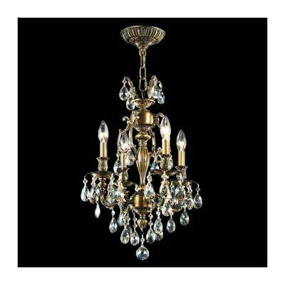 James Moder James R. Moder Brindisi 14" Wide Bronze 4-light Chandelier