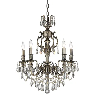 James Moder James R. Moder Brindisi 20" Wide Monaco Bronze Candelabra Chandelier