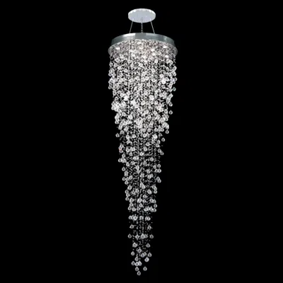 James Moder James R. Moder Impact Crystal Rain 32" Wide Modern Chandelier