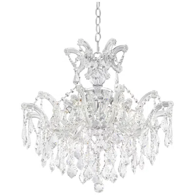 James Moder Maria Theresa Imperial 21" Wide 6-light Crystal Chandelier