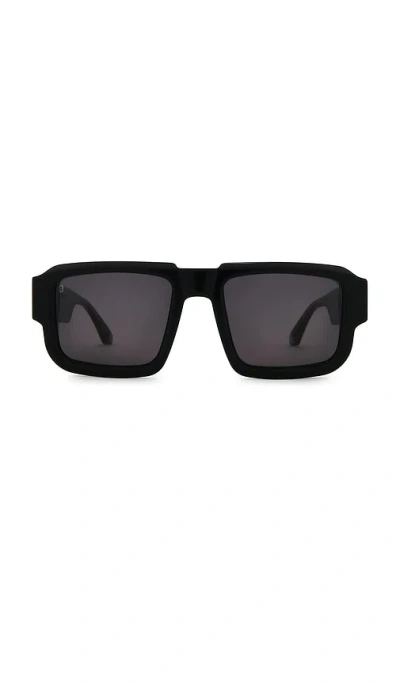 James Oro Caliber Sunglasses In Black