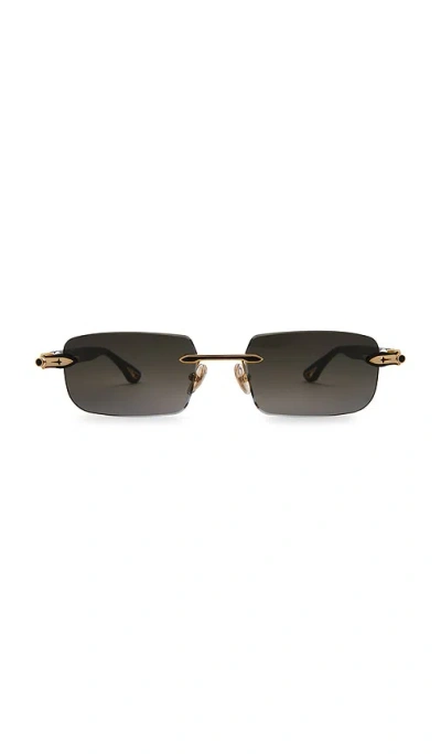 James Oro Javelin Sunglasses In Brown