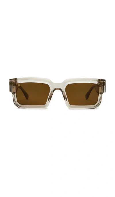 James Oro Titan Sunglasses In Brown