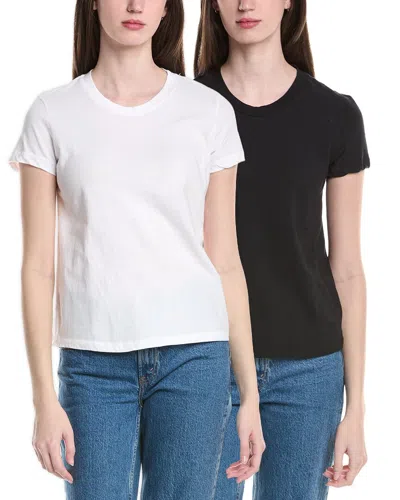 James Perse 2pk Little Boy T-shirt In White