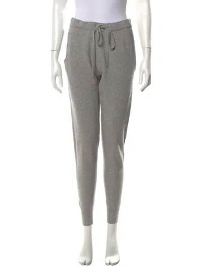 Pre-owned James Perse Angora Straight Leg Pants In Gray