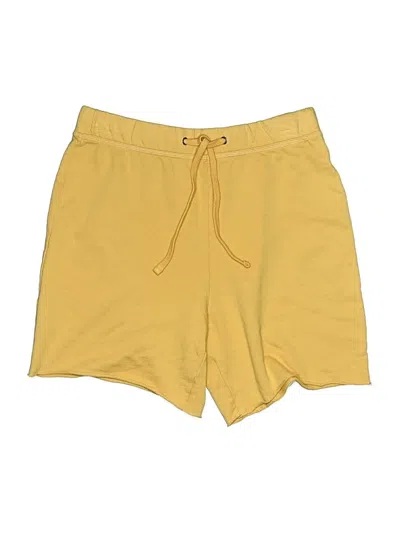 Pre-owned James Perse Athletic Shorts In Yellow
