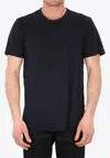 James Perse Basic Crewneck T-shirt In Blue