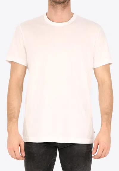 James Perse Basic Crewneck T-shirt In Neutral