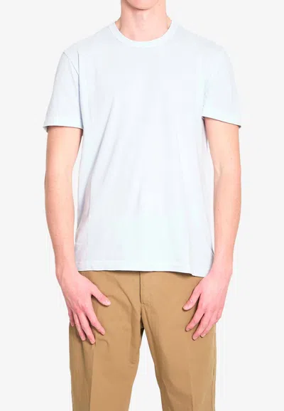 James Perse Basic Crewneck T-shirt In White