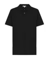 James Perse Basic Polo Shirt In Black