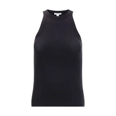James Perse Slub Cotton-jersey Tank Top In Black