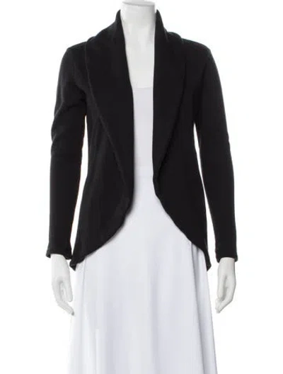 Pre-owned James Perse Blazer In Black