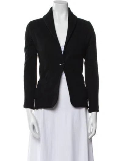 Pre-owned James Perse Blazer In Black