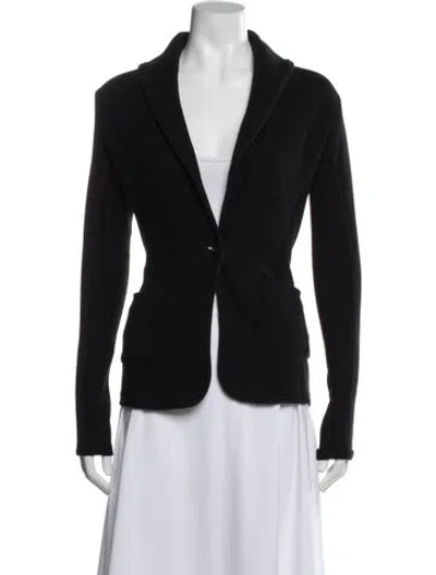 Pre-owned James Perse Blazer In Black