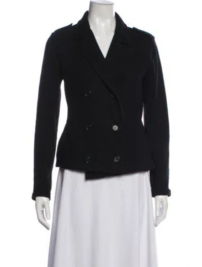 Pre-owned James Perse Blazer In Black