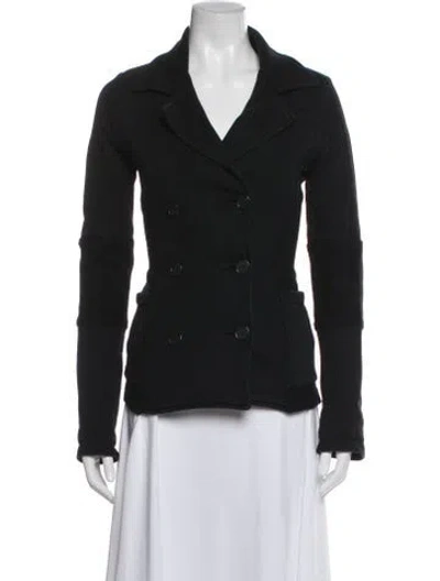 Pre-owned James Perse Blazer In Black
