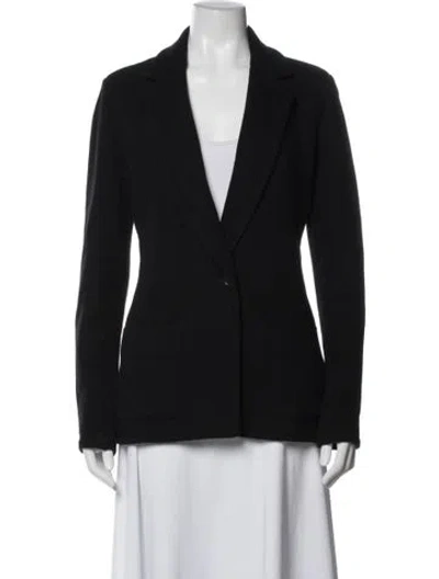Pre-owned James Perse Blazer In Black