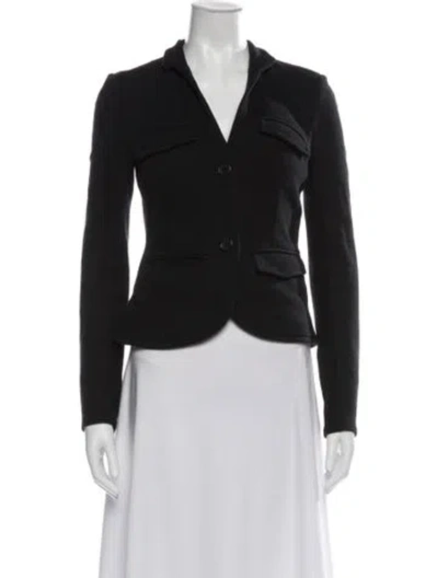 Pre-owned James Perse Blazer In Black