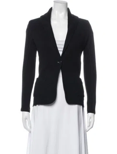 Pre-owned James Perse Blazer In Black