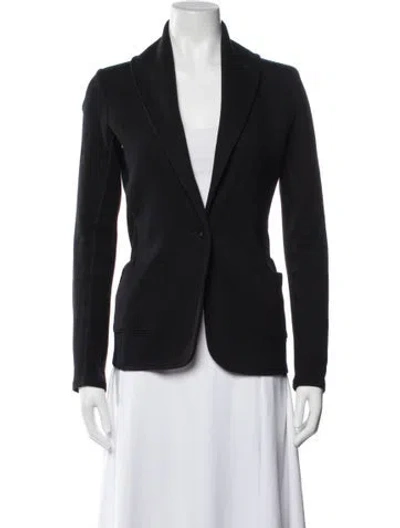 Pre-owned James Perse Blazer In Black