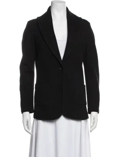 Pre-owned James Perse Blazer In Black