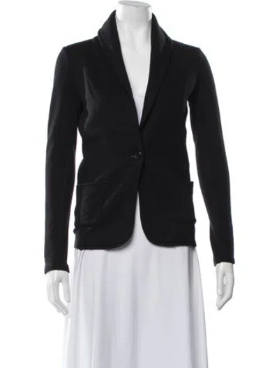 Pre-owned James Perse Blazer In Black