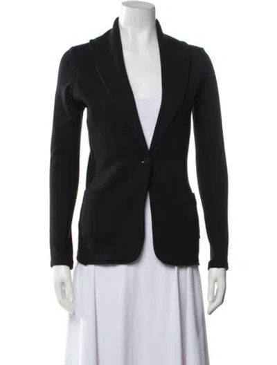 Pre-owned James Perse Blazer In Blue