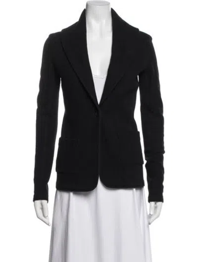 Pre-owned James Perse Blazer In Blue