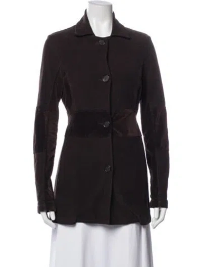 Pre-owned James Perse Blazer In Gray