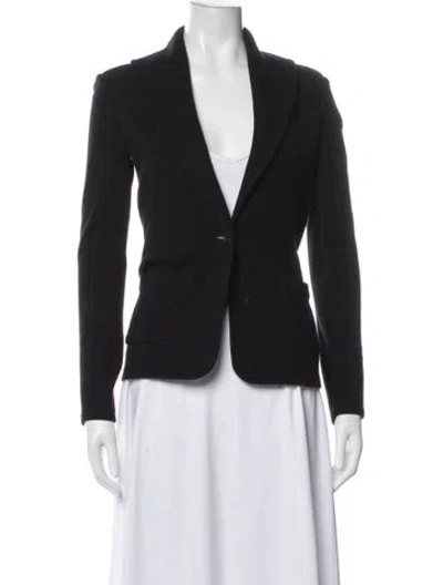 Pre-owned James Perse Blazer In Gray