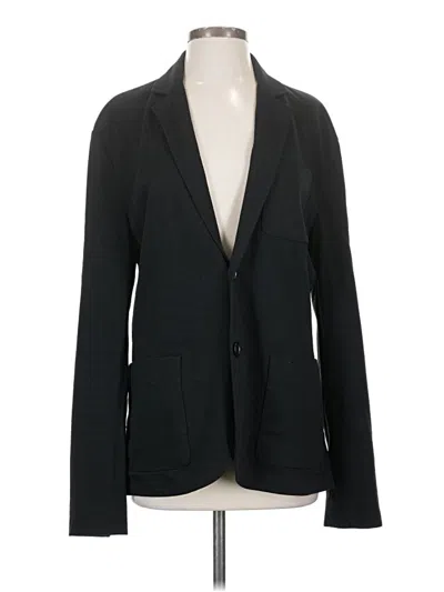 Pre-owned James Perse Blazer Jacket In Black