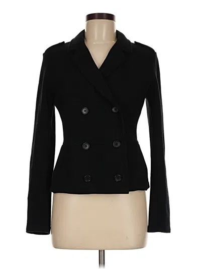 Pre-owned James Perse Blazer Jacket In Black