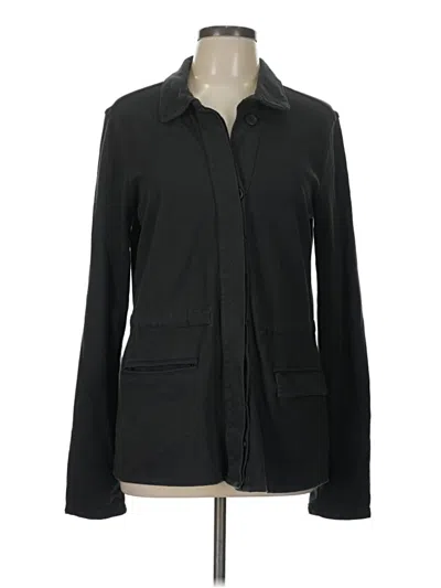 Pre-owned James Perse Blazer Jacket In Black