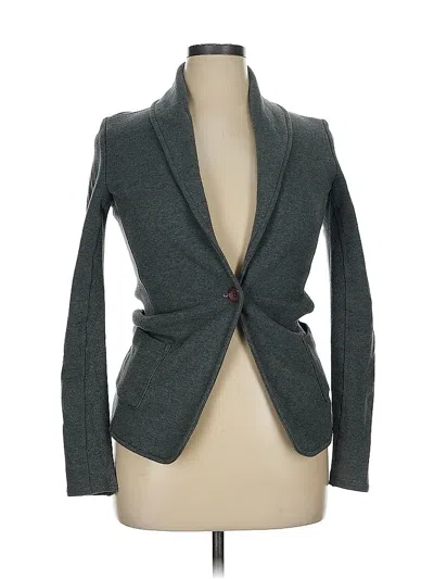 Pre-owned James Perse Blazer Jacket In Gray
