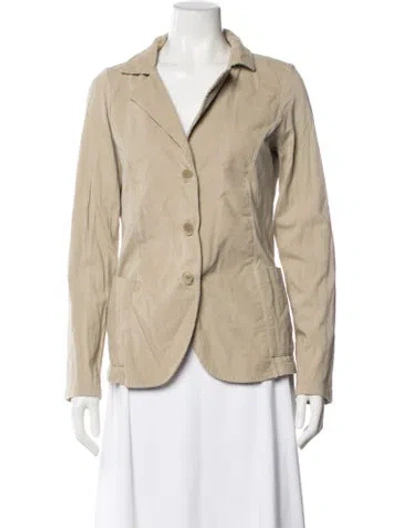 Pre-owned James Perse Blazer In Neutral