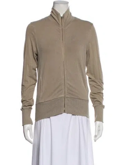 Pre-owned James Perse Bomber Jacket In Neutral