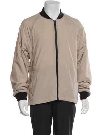 Pre-owned James Perse Bomber Jacket W/ Tags In Green