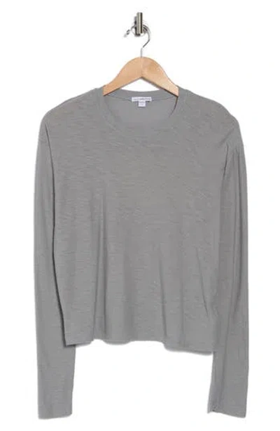 James Perse Boxy Long Sleeve T-shirt In Breeze