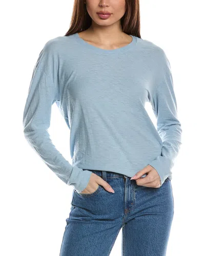 James Perse Boxy T-shirt In Blue