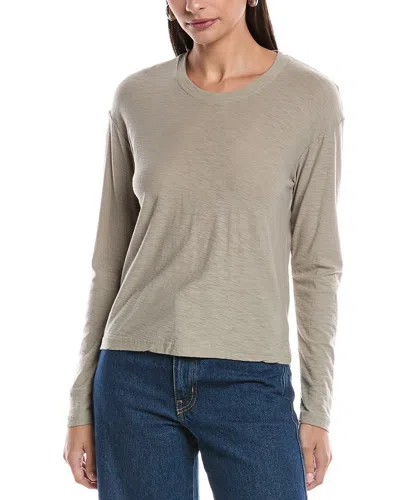 James Perse Boxy T-shirt In Brown