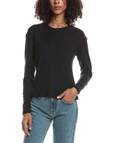 James Perse Boxy T-shirt In Black