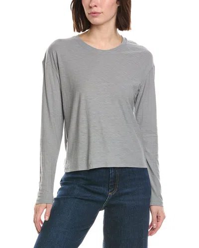 James Perse Boxy T-shirt In Gray