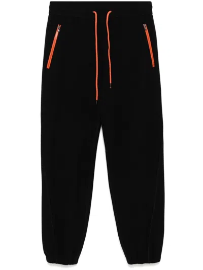 James Perse Brush Scuba Zip Pocket Performance Pants In Black