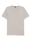 James Perse Brushed Lotus Crew T-shirt In Gray